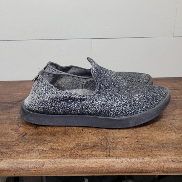 allbirds Grey/Black Wool Loungers Slip-on Slippers Women's sz 9 - Picture 4 of 10